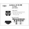 Fly ARTM72008 Junkers Ju 52-3M for Heller  maska